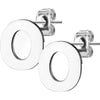 Stud Earring 316L Earring Studs Alphabet Initial 1 Pair
