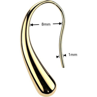 Earring Teardrop Shape 1 Pair