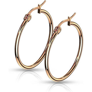 Hoop Earring Roségold