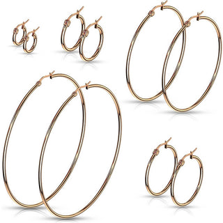 Hoop Earring Roségold
