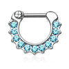 Septum Piercing Clicker Zirconia Clicker