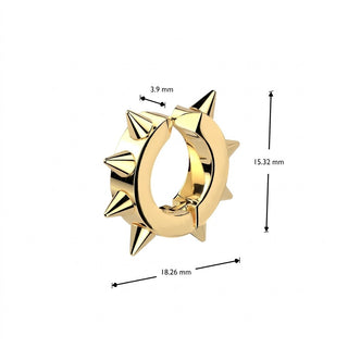 Fake Ear Piercing Creole Spike