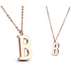 Necklace Letters A-Z Roségold