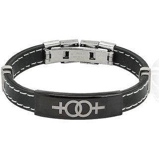 Bracelet Black Double Venus symbol