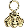Titanium Attachment Titan Dangle Bee Charm
