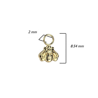 Titanium Attachment Titan Dangle Bee Charm