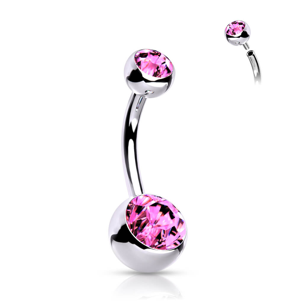 Impianto Grado Titanio Internamente Filettato Gemma Pancia Bottone - Foto 6