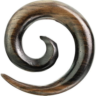 Spirale in Legno di ebano
