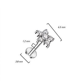 Value Pack Set Labret Barbell Industrial, 3  pieces