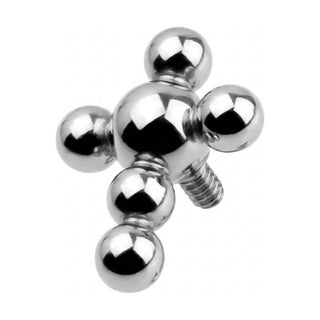 Titanium Top Sphere Cross Internally Threaded