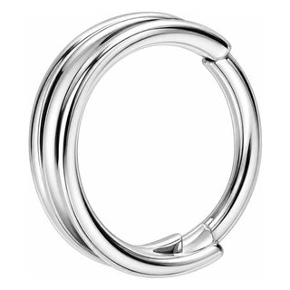 Titanium Ring Double Line Clicker