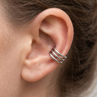 Titanium Ring Triple Band Clicker