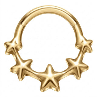 Titanium Ring 5 Stars Clicker