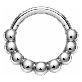 Titanium Ring Beads Clicker