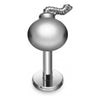 Titanium Labret Bomb Internally Threaded