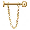 Titanium Labret Chain