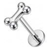 Titanium Labret Bone Internally Threaded