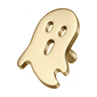Titanium Top Little Spooky Ghost Internally Threaded